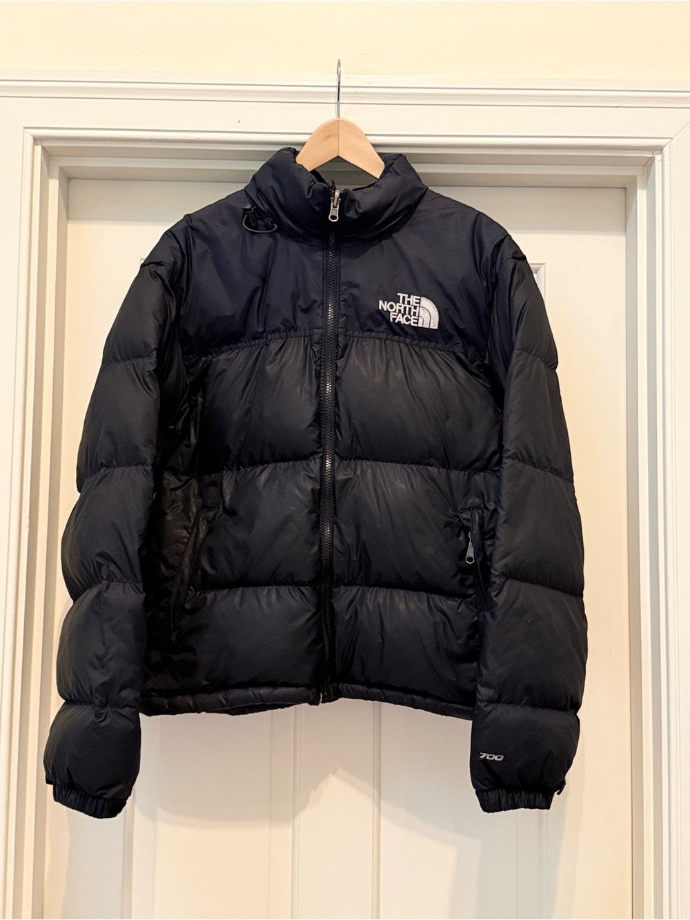 The North Face Men’s Nuptse Puffer Jacket - Small, Black 700-down fill